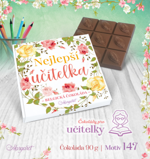 Belgická čokoláda 90 g | Motiv 147